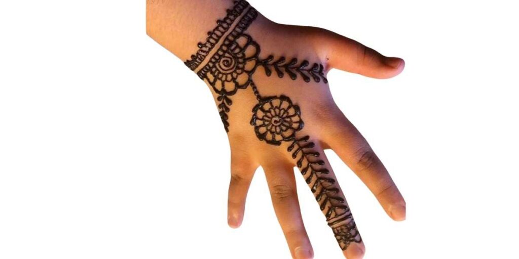 Cute Mehndi Designs For Kids