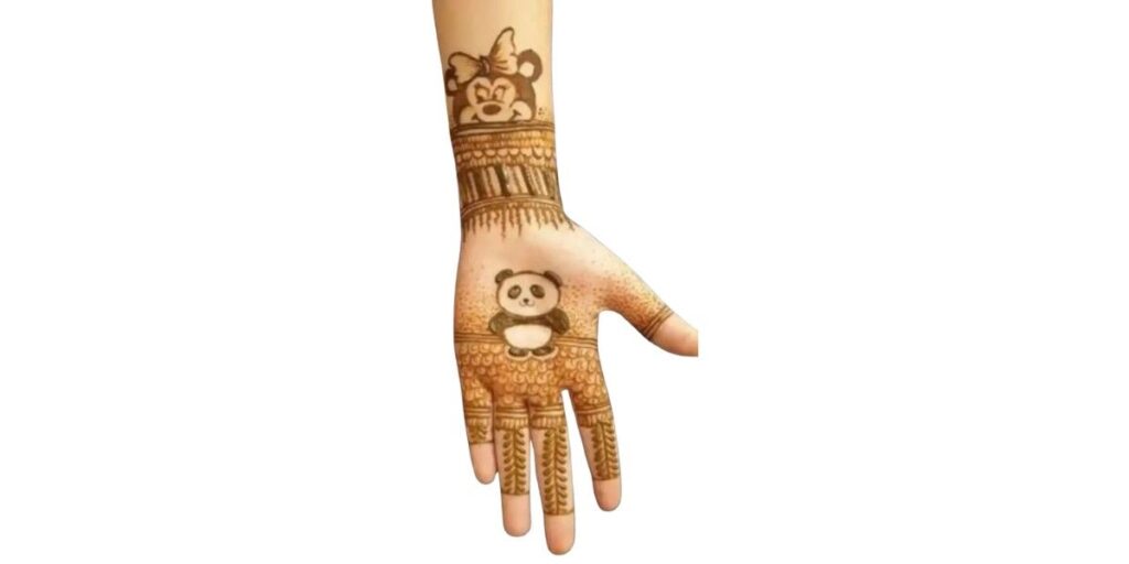 Cute Mehndi Designs For Kids