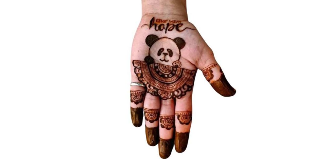 Cute Mehndi Designs For Kids