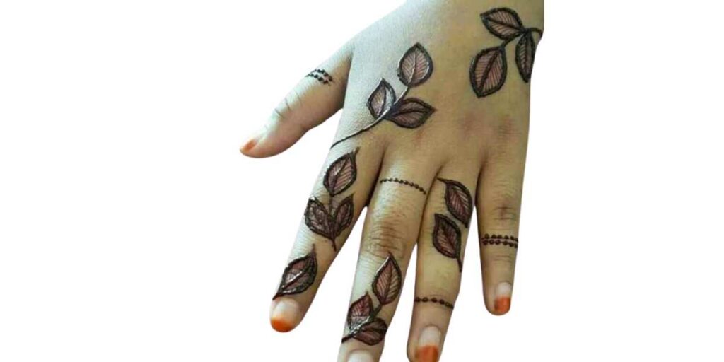 Cute Mehndi Designs For Kids