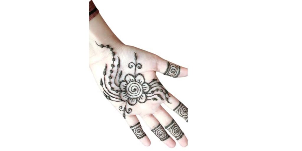 Cute Mehndi Designs For Kids