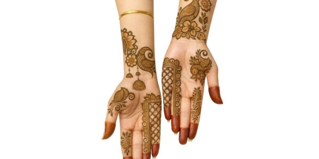 Front Hand Simple Mehndi Design