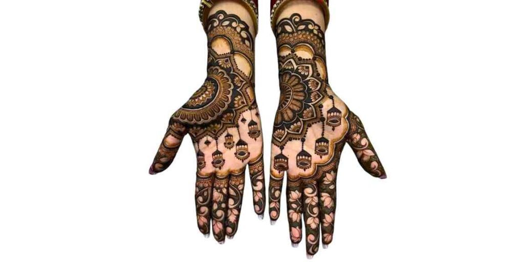 Front Hand Simple Mehndi Design