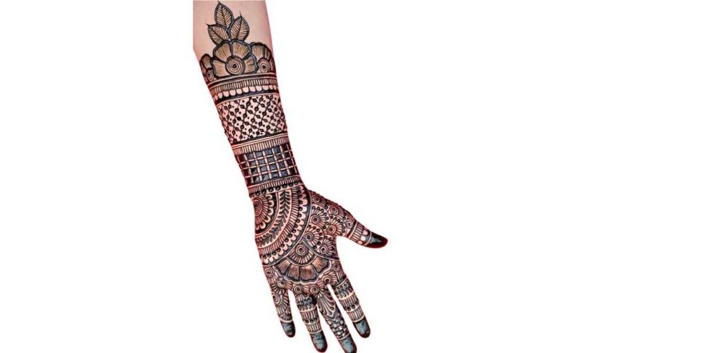 Front Hand Simple Mehndi Design
