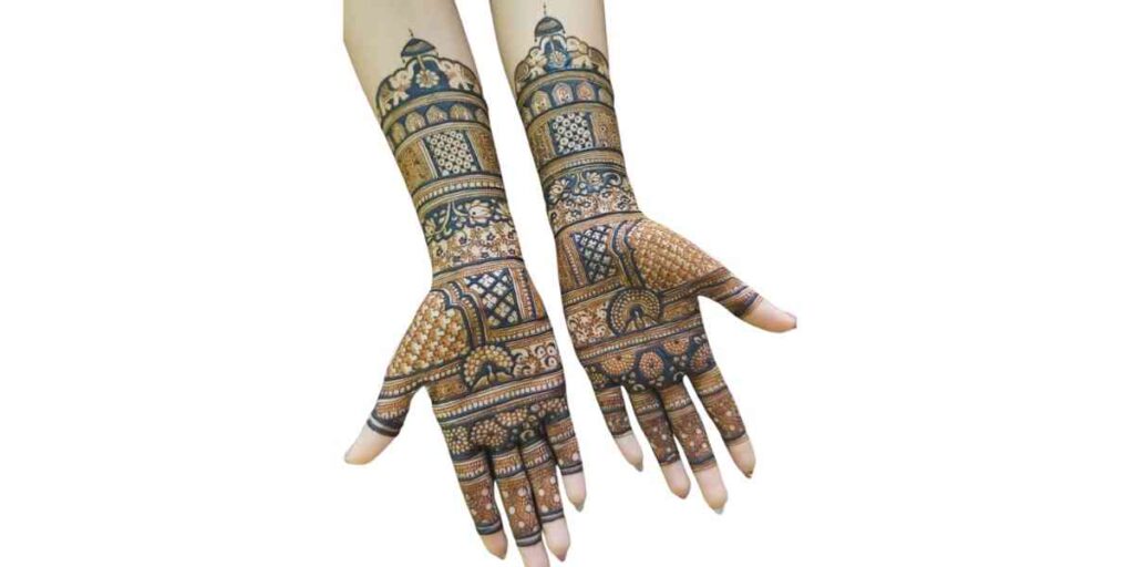 Front Hand Simple Mehndi Design