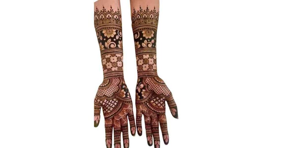 Front Hand Simple Mehndi Design