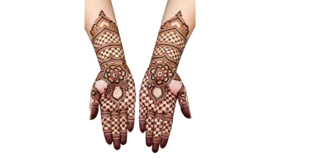 Front Hand Simple Mehndi Design