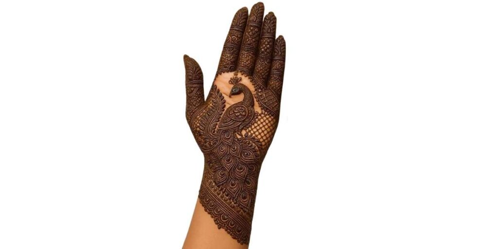 Front Hand Simple Mehndi Design