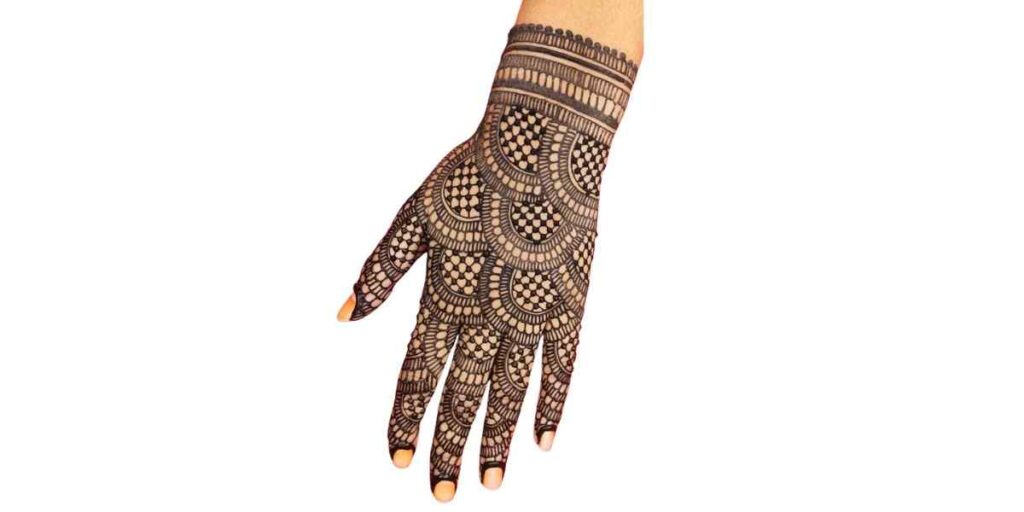 Simple Mehndi Design Back Hand