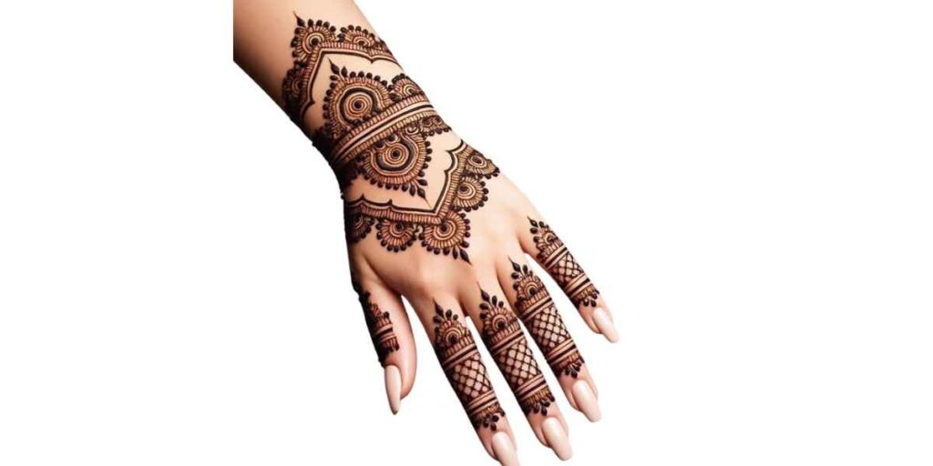Elegant Mandala-Inspired Mehndi Design Back Hand