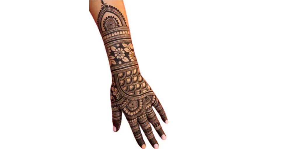 Modern Mehndi Design Back Hand