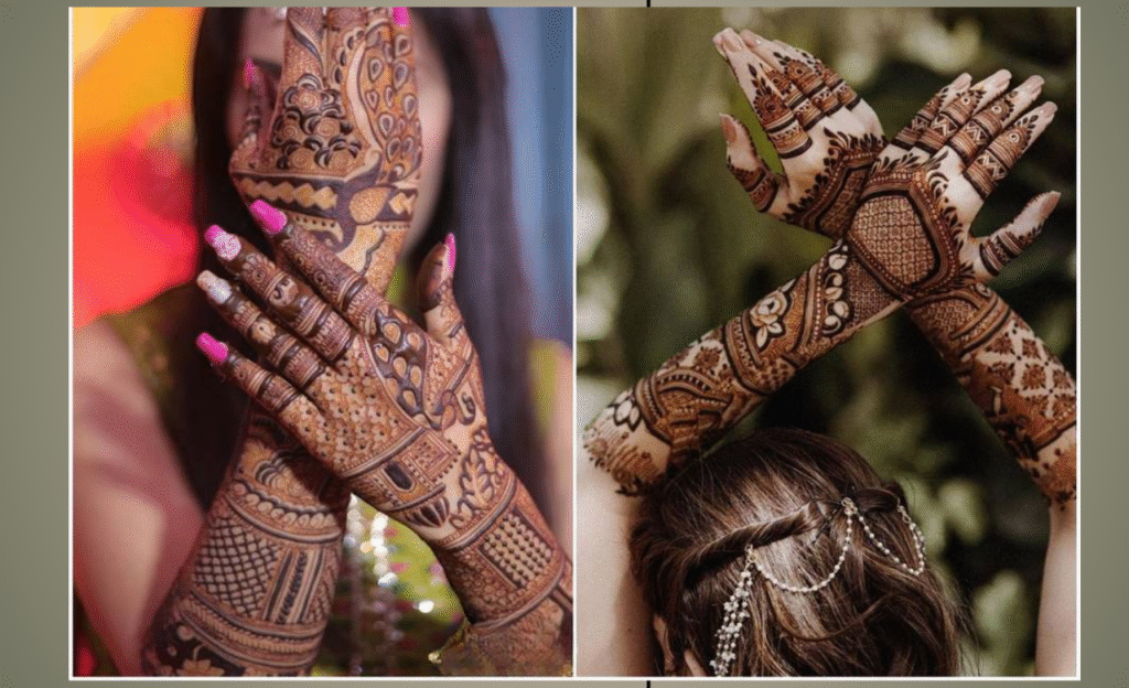 Blooming Mehendi Design