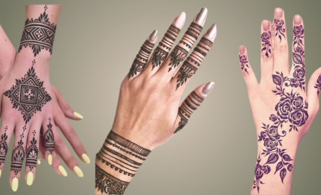 Finger-Focused Indian Mehndi Designs