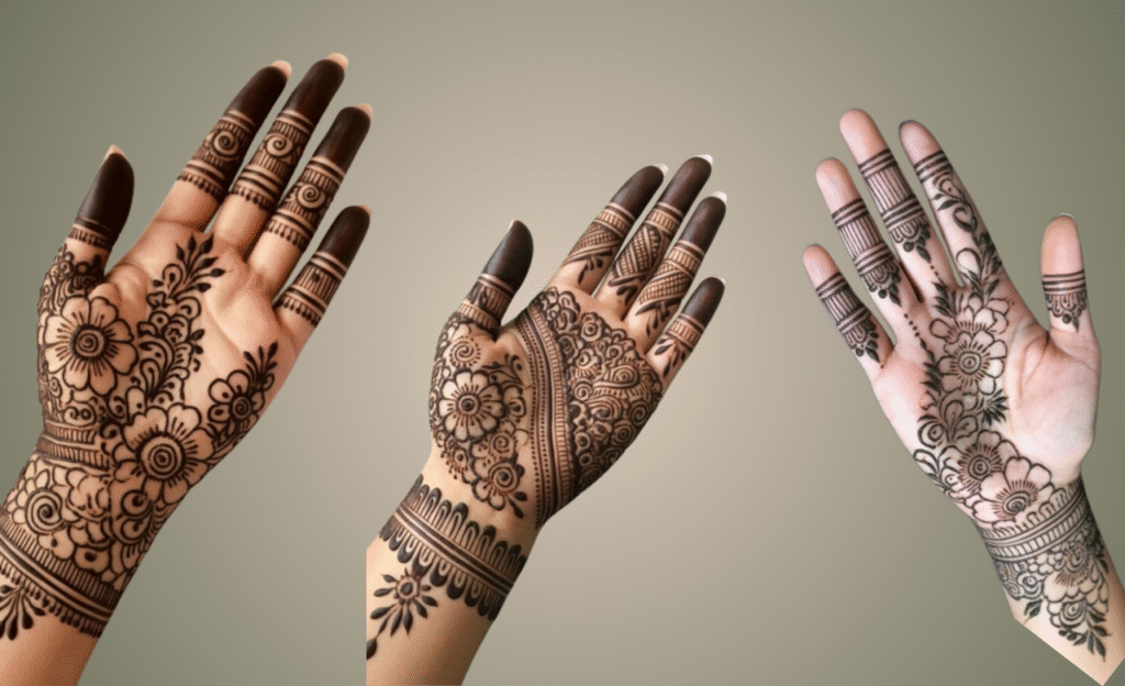 Floral Designs Indian Mehndi Designs