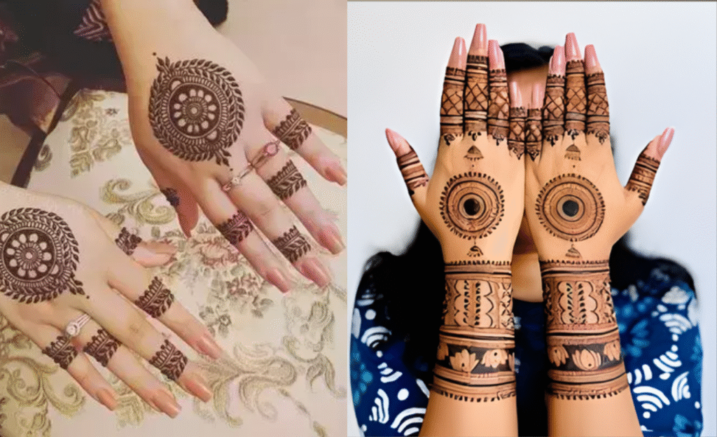 Floral Mandala Mehendi Design