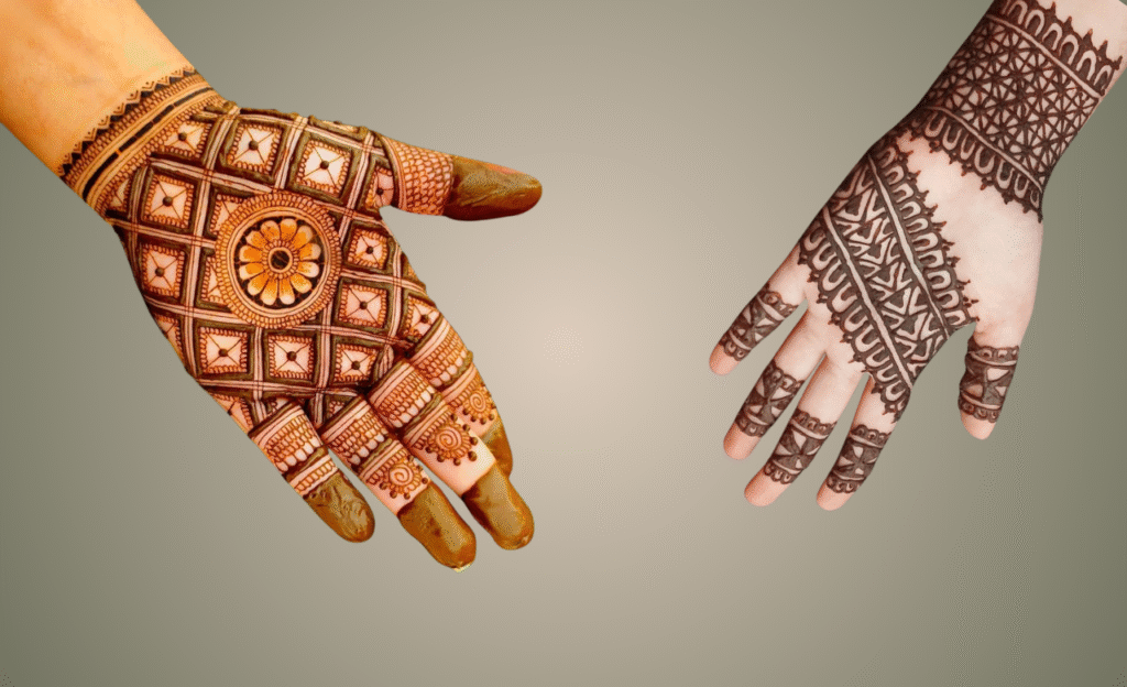 Geometric Patterns Indian Mehndi Designs