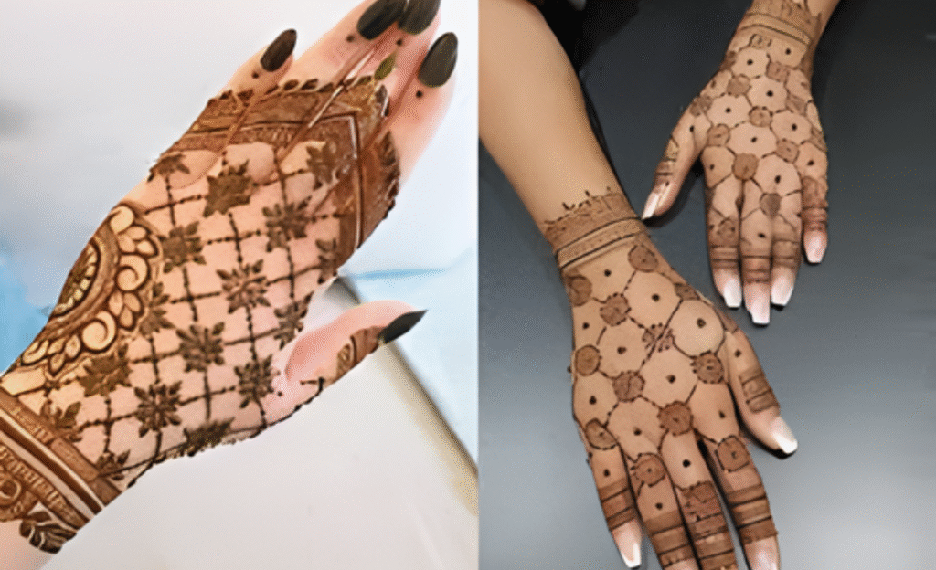 Jaal Pattern Easy Arabic Mehndi Design