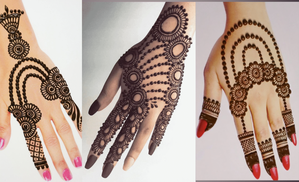 Jewelry Style Easy Arabic Mehndi Design
