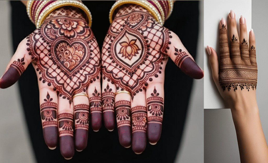 Latest Mesh Mehndi Designs For Minimal Lovers
