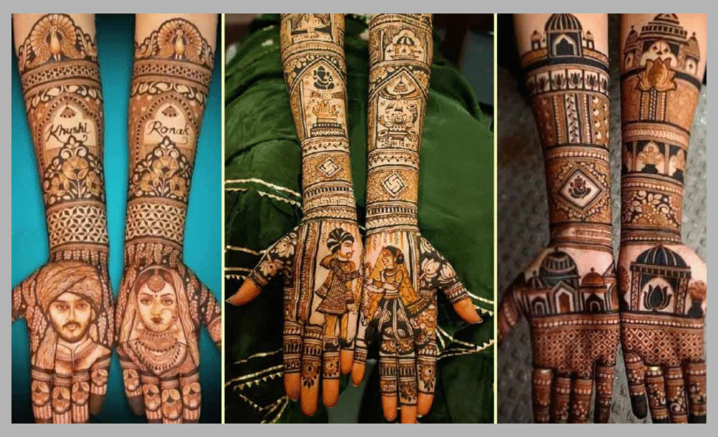 Rajasthani Mehndi Designs for Full Hand