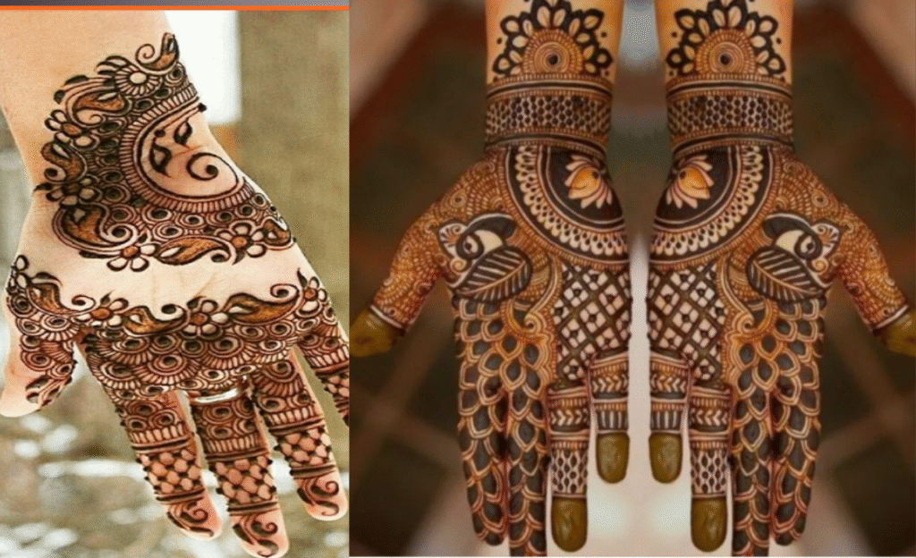 Stylish Arabic Mehndi Design