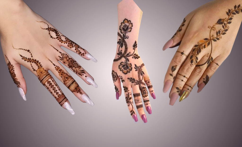 Thin Mehndi Design for Girls – Trendy & Modern Designs for Girls