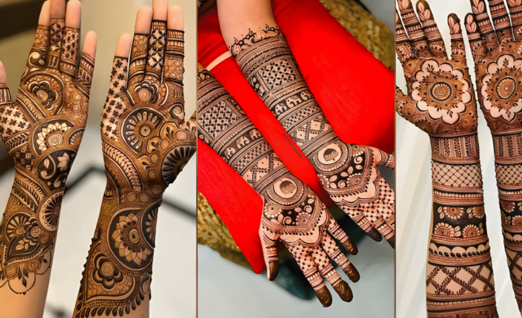 Unique Arabic Mehndi Design
